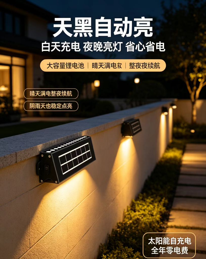 太阳能户外洗墙灯 洗墙灯